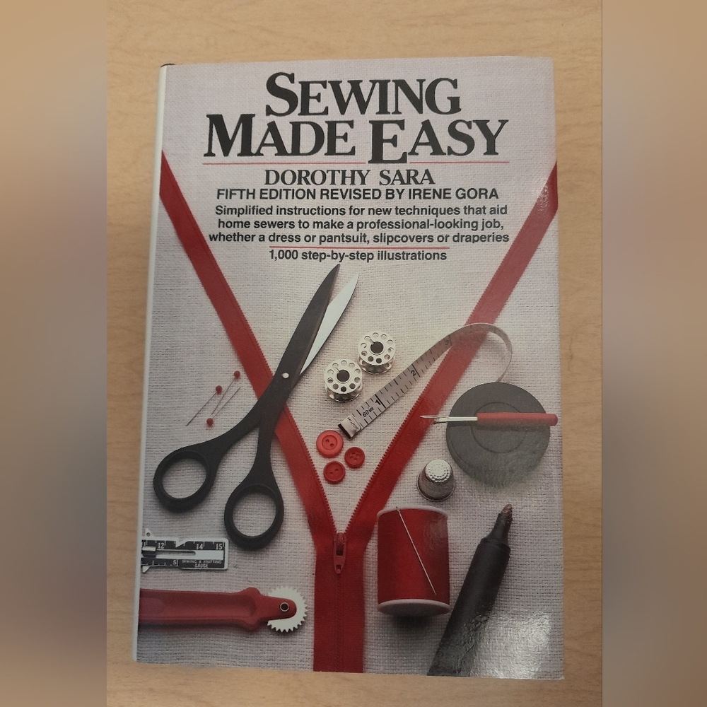 Book "Sewing Made Easy"  NEW sewing tutorial book